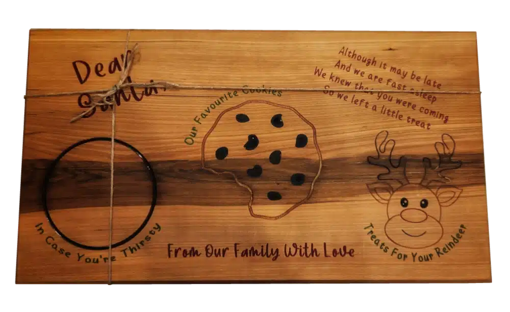Santa treat board giveaway prize