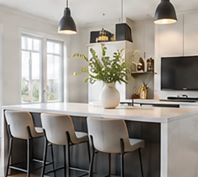 Homes for sale in Airdrie: modern kitchen